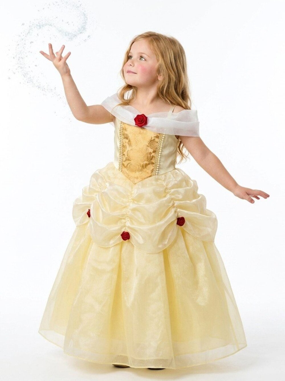 Belle Inspired Yellow Princess Dre